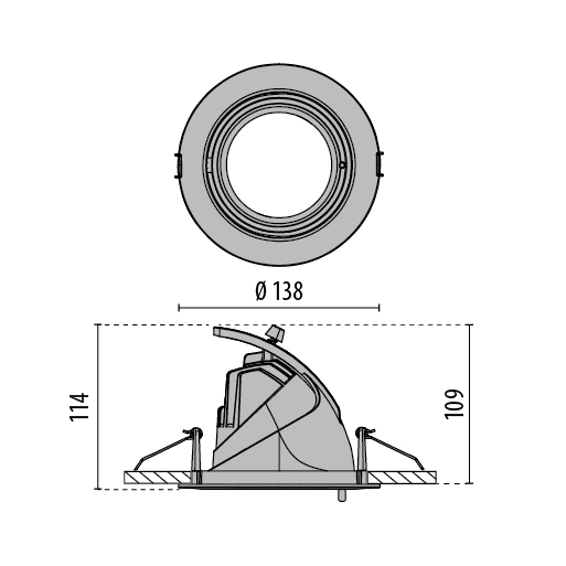 Tech Design EB433 LED MEDIUM REFLECTOR 1++